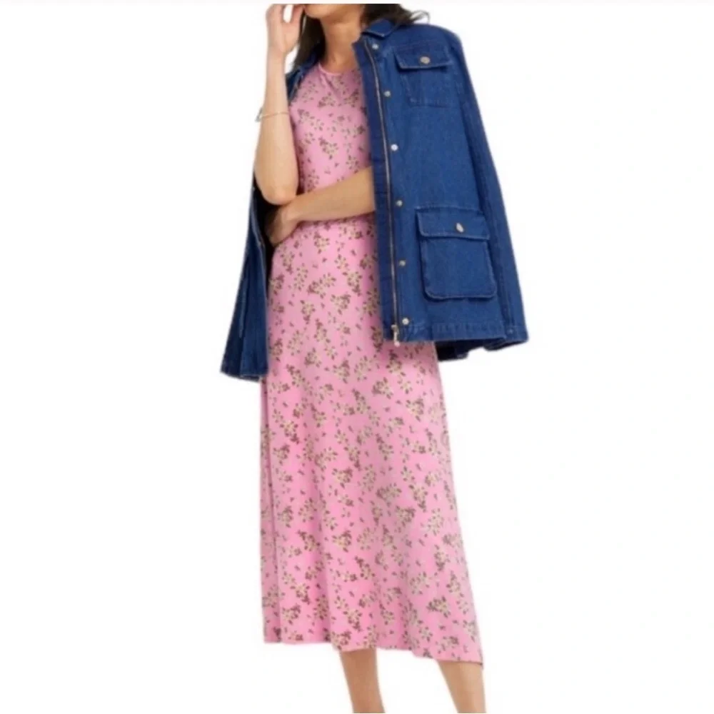 Draper James Pink Floral Dress - Picture 2 of 12